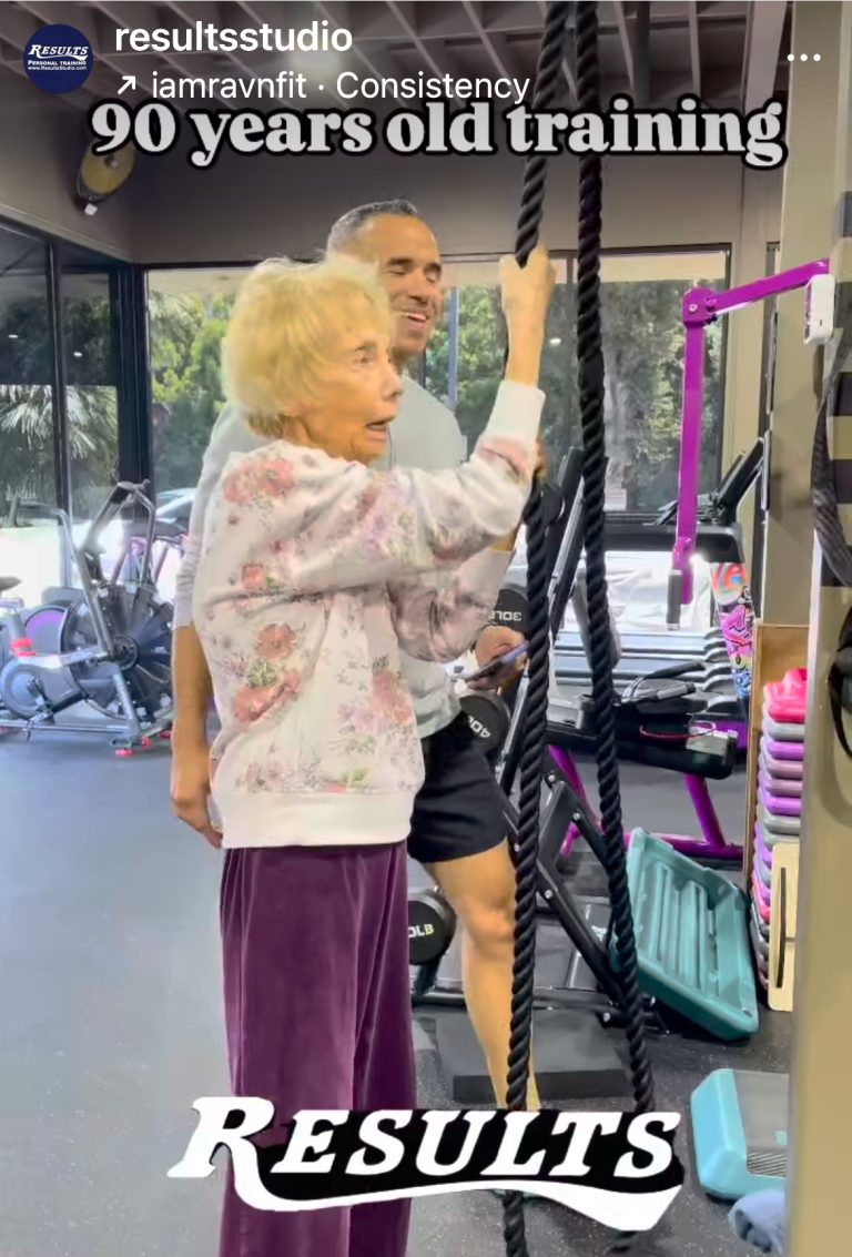 How Old Is Too Old to Start Training - 90 years old training- Results Studio